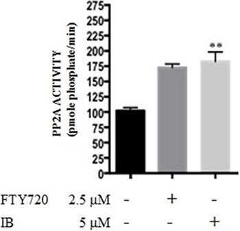 Imipramine blue (IB) acts as a PAD in 32D-BCR-ABL cells.