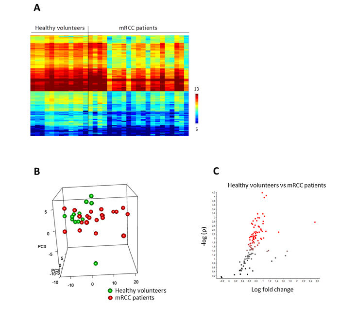 Basal protein tyrosine kinase activity profiles (Log