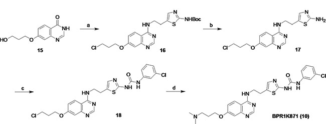 Synthetic route for BPR1K871.