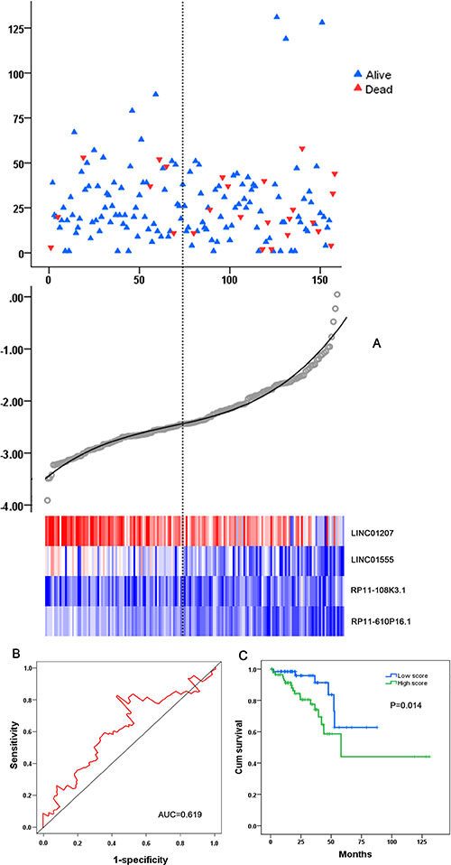 Validation of the four-DEL-signature in READ.