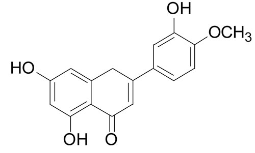 The chemical structure of diosmetin (DIOS).