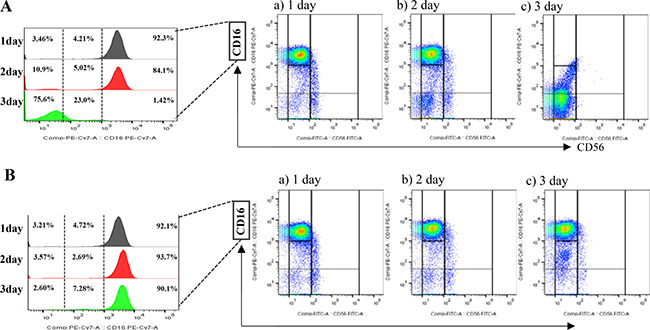 The effects of tumor-derived IL-18 on NK cell fractions.