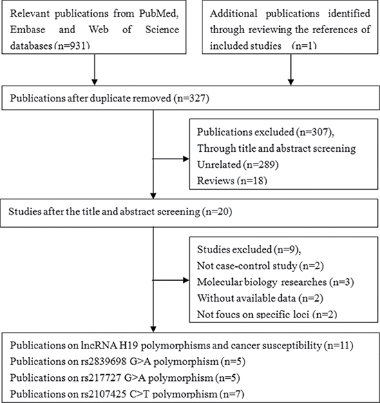 Flow diagram of the study selection process.