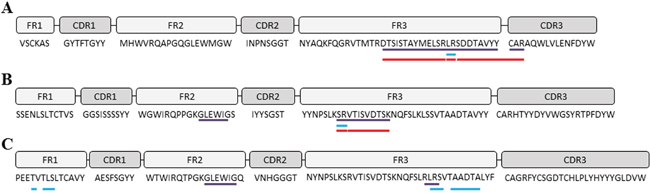 IGH gene sequences.