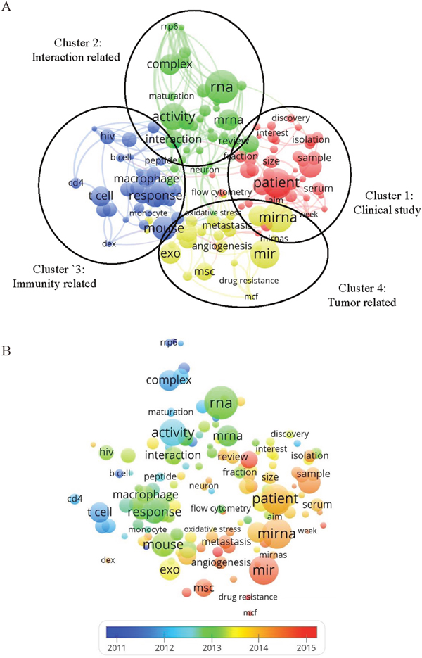 The analysis of key words.