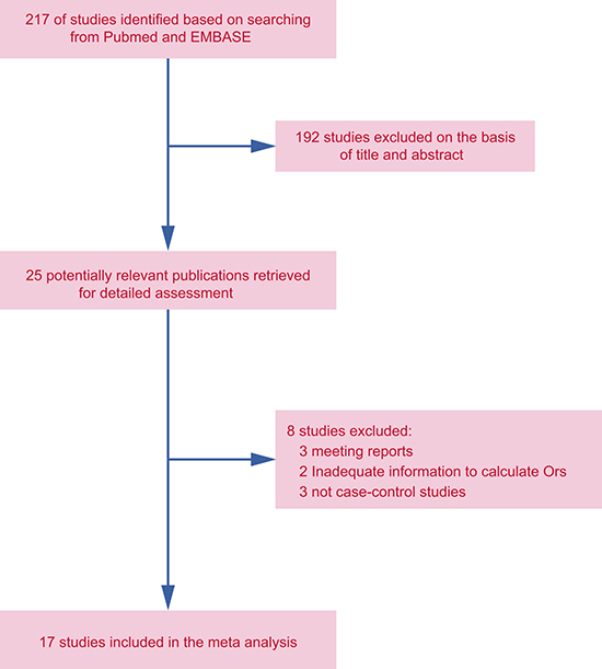 Study selection process.