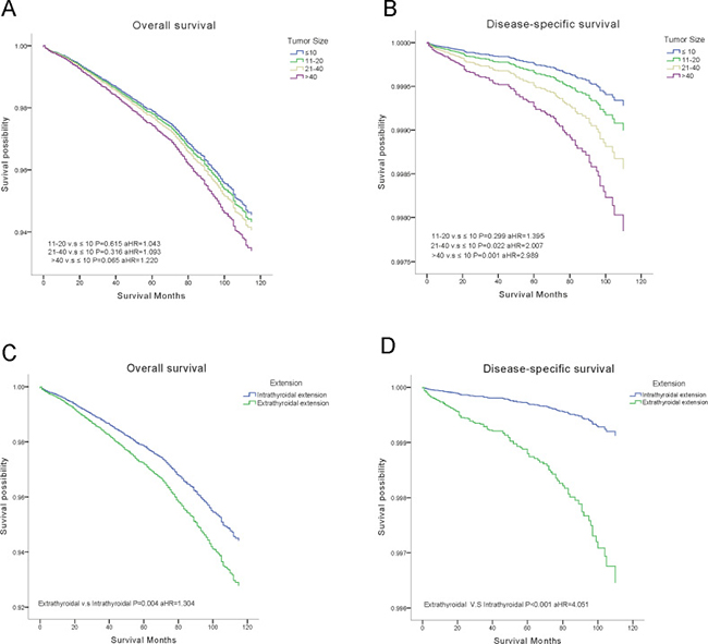 Overall survival (OS) and disease-specific survival (DSS) curves of multivariate Cox analysis.