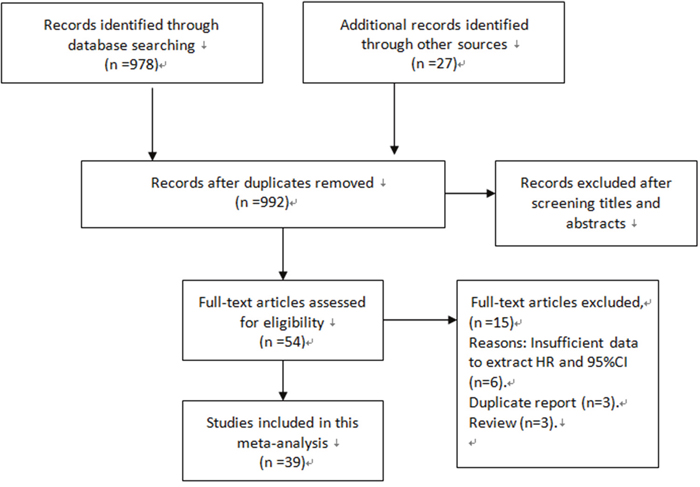 Flow diagram of the study selection process.