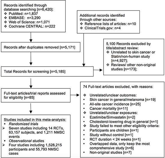 Flow chart of study selection.