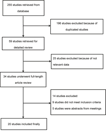 Flow diagram of article selection procedure.