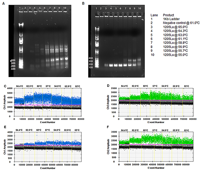 Optimization of ddPCR for detection of TERT promoter mutations.