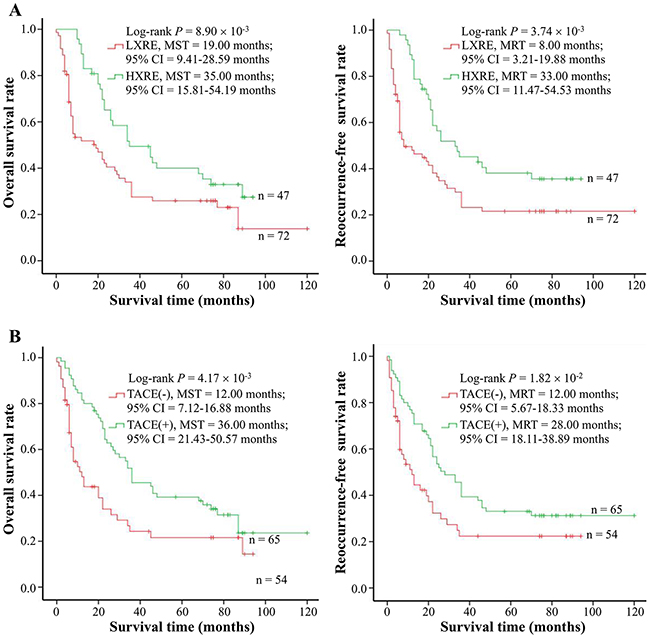 The effects of XRCC4 expression and TACE on hepatocarcinoma prognosis in 119 cases with BCLC B-stage hepatocarcinoma.
