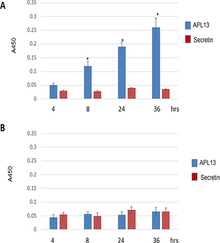 LS180 cells secrete APL13.