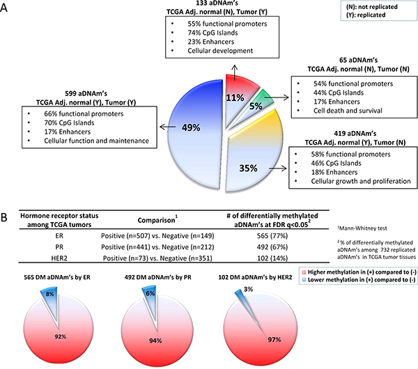 aDNAm&#x2019;s in TCGA datasets.