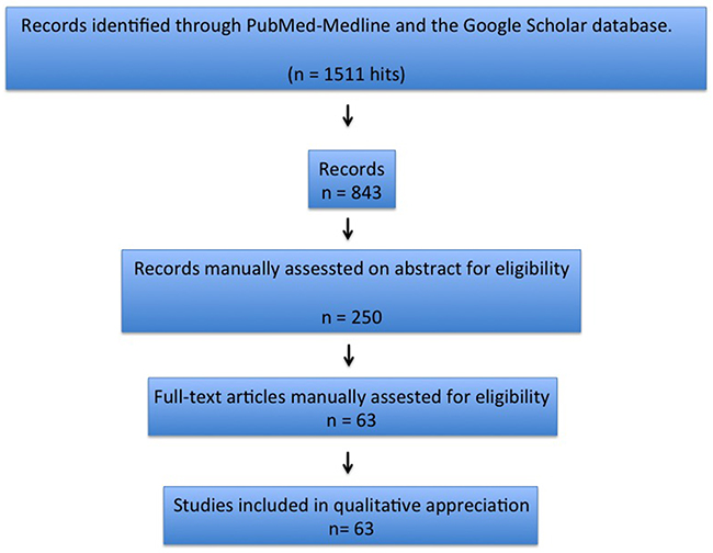 Articles&rsquo; selection process.