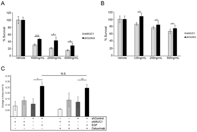 Altered localization of EGFR decreases the efficacy of Cetuximab.