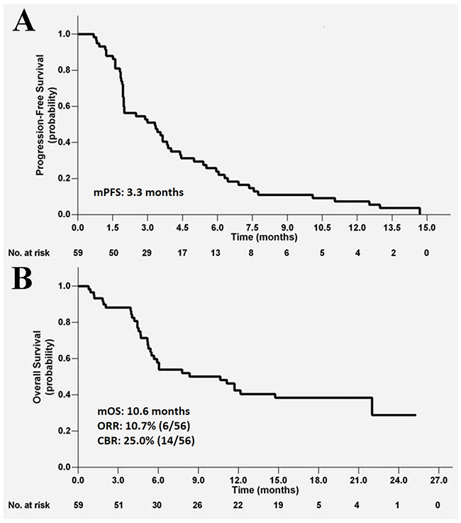 The efficacy evaluation of apatinib in the phase II clinical trial in patients with metastatic triple-negative metastatic breast cancer.