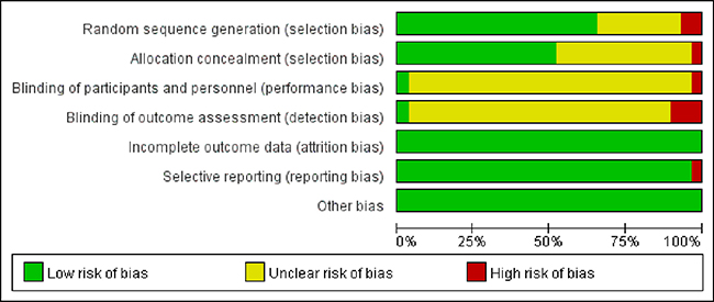 Risk of bias graph.