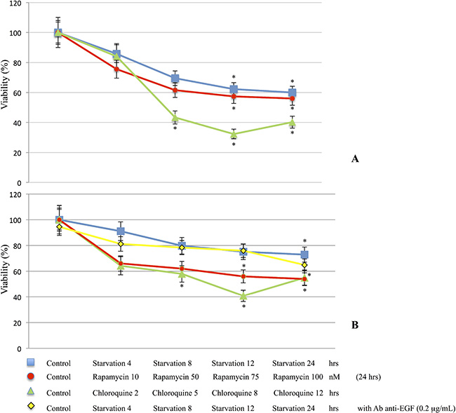 Cell viability determination.