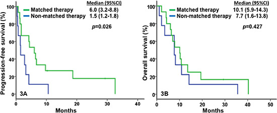 Kaplan-Meier plots for survivals.