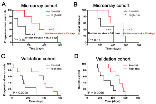 The five-miRNA signature was tightly associated with prognosis in secondary glioblastomas.