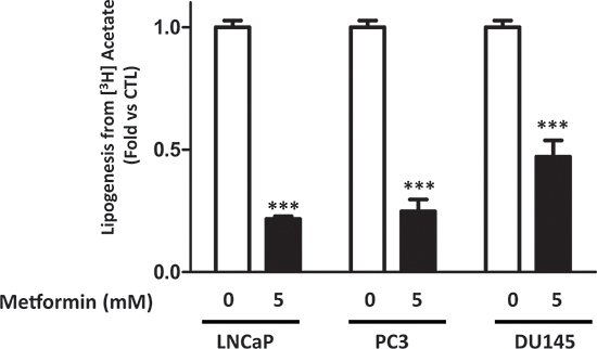 Metformin inhibits lipogenesis in prostate cancer cells.