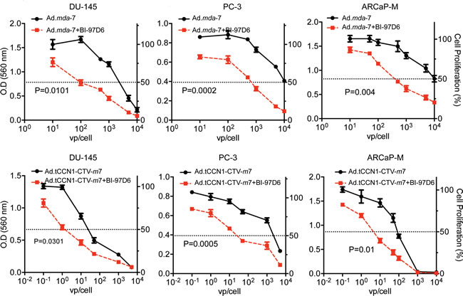 BI-97D6 potentiates