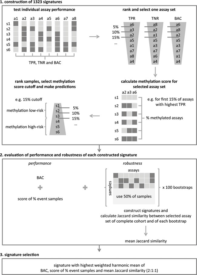 A new statistical framework was developed to identify a robust multimarker signature for accurate outcome prediction.