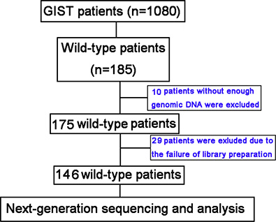 Patient screening flow chart.