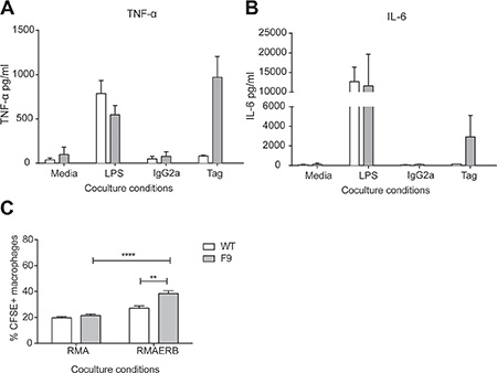 Antigen specific responses from CAR+ monocytes.