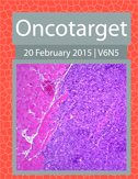 Journal Cover for Oncotarget V6N5