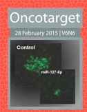 Journal Cover for Oncotarget V6N6