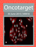 Journal Cover for Oncotarget V6N18