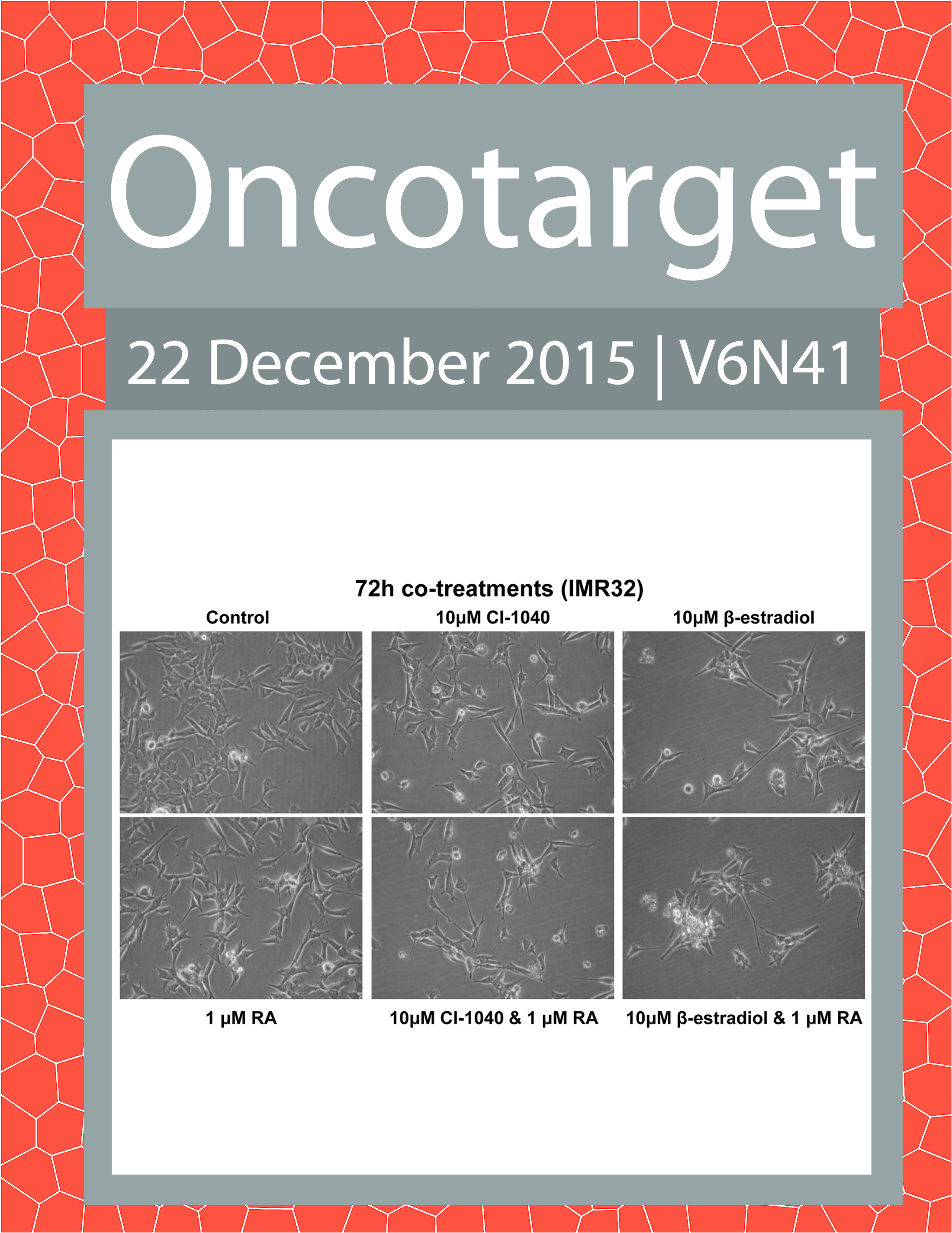 Journal Cover for Oncotarget V6N41