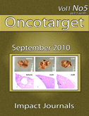 Journal Cover for Oncotarget V1N5