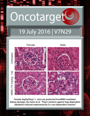 Journal Cover for Oncotarget V7N29
