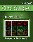 Journal Cover for Oncotarget V1N6