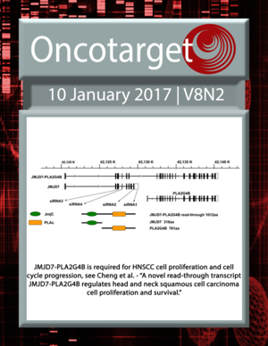 Journal Cover for Oncotarget V8N2