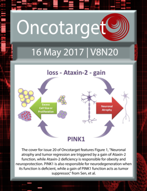 Journal Cover for Oncotarget V8N20