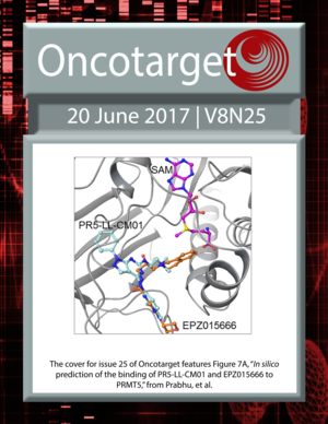 Journal Cover for Oncotarget V8N25
