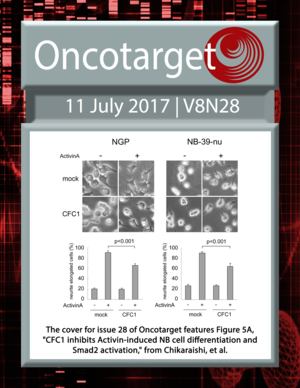 Journal Cover for Oncotarget V8N28