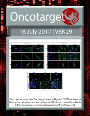 Journal Cover for Oncotarget V8N29