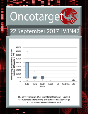 Journal Cover for Oncotarget V8N42