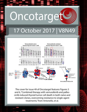 Journal Cover for Oncotarget V8N49