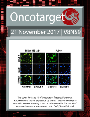 Journal Cover for Oncotarget V8N59