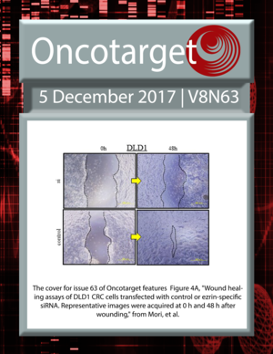 Journal Cover for Oncotarget V8N63