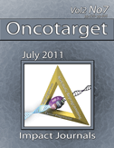 Journal Cover for Oncotarget V2N7