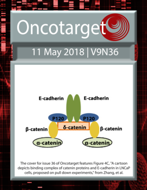 Journal Cover for Oncotarget V9N36