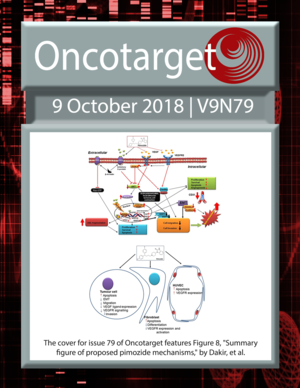 Journal Cover for Oncotarget V9N79