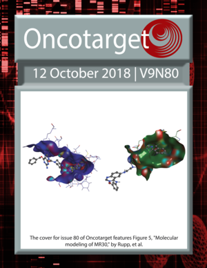 Journal Cover for Oncotarget V9N80